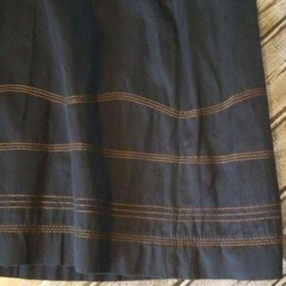 Anthropologie Faconnable Embroidered Skirt - Sz. 14 - Picture 3 of 6